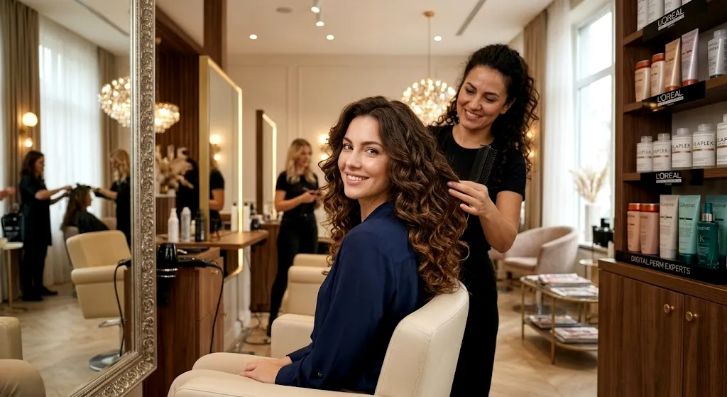 Салонная процедура Digital Perm — результат работы мастера